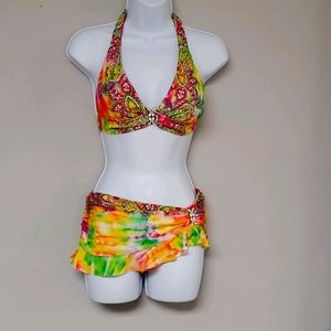 2 Piece BECCA Swim Sz M/L